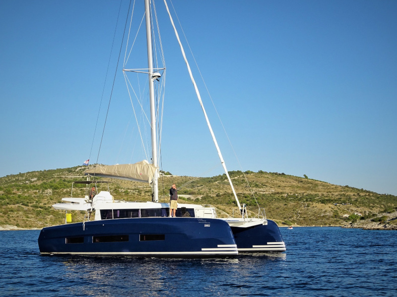 Dufour Catamaran 48 - Yacht Charter Dubrovnik & Boat hire in Croatia Dubrovnik-Neretva Dubrovnik Komolac ACI Marina Dubrovnik 2