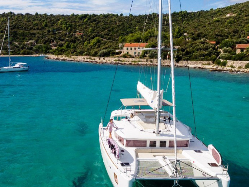Lagoon 450 Fly - Catamaran Charter Trogir & Boat hire in Croatia Split-Dalmatia Split Trogir Trogir SCT Marina Trogir 1