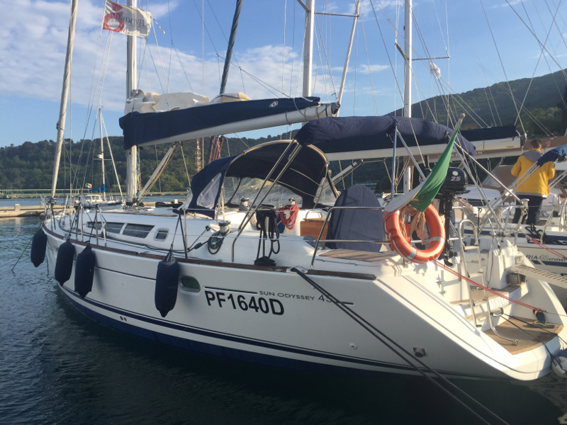 Sun Odyssey 45 - Yacht Charter Liguria & Boat hire in Italy Italian Riviera La Spezia Province Fezzano di Portovenere Marina del Fezzano 1