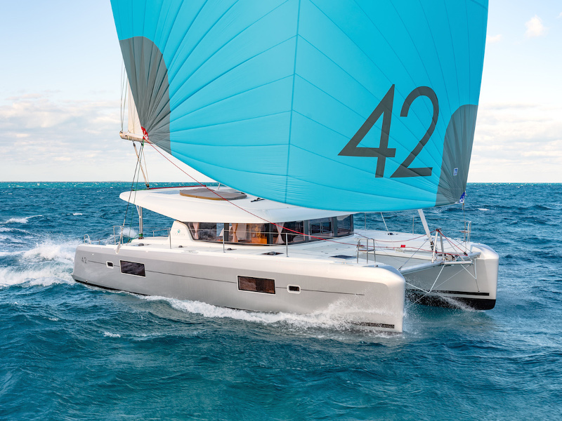 Lagoon 42 - Yacht Charter Marsh Harbour & Boat hire in Bahamas Abaco Islands Marsh Harbour TradeWinds Yacht Club 1