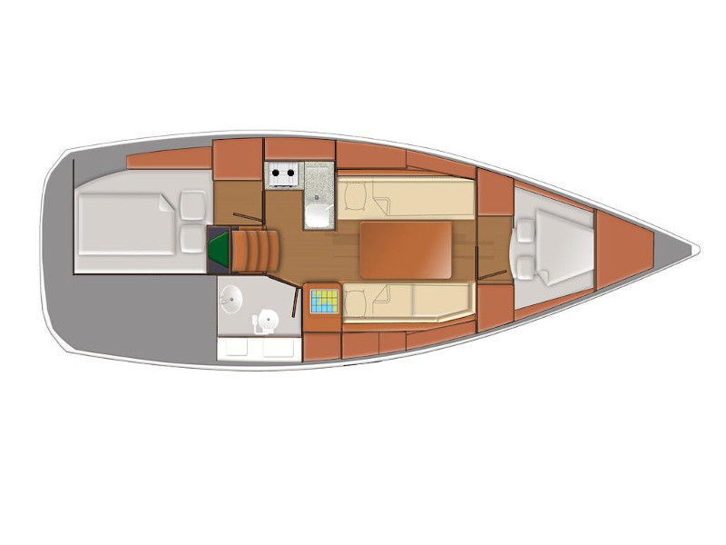 Sun Odyssey 319 - Yacht Charter Procida & Boat hire in Italy Procida Marina Chiaiolella 3
