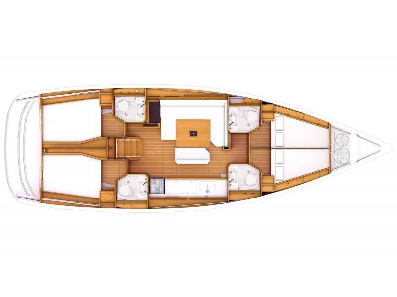 Sun Odyssey 469 - Yacht Charter Skiathos & Boat hire in Greece Sporades Skiathos Skiathos 5