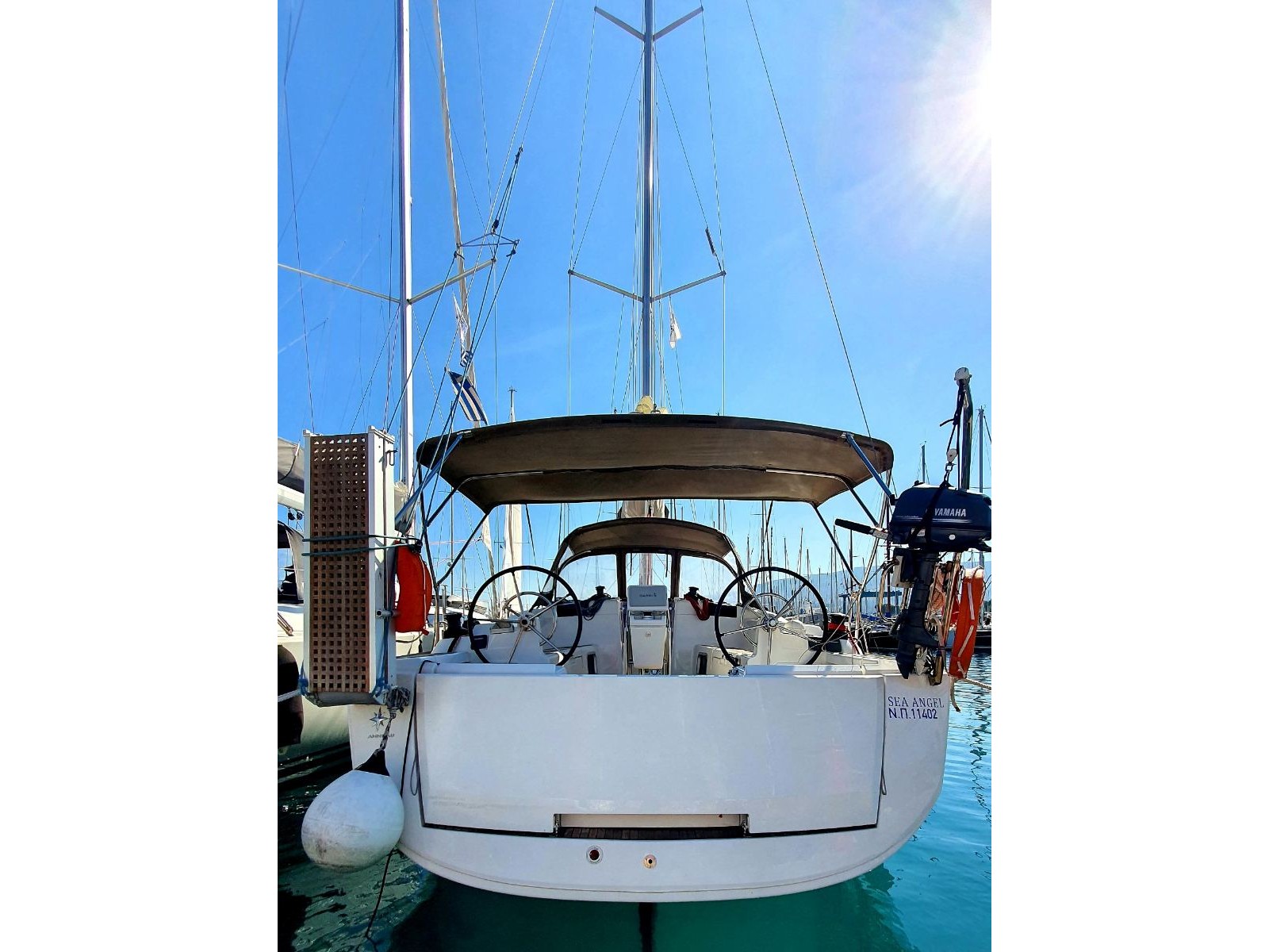 Sun Odyssey 449 - Yacht Charter Rhodes & Boat hire in Greece Dodecanese Rhodes Rhodes Marina 3