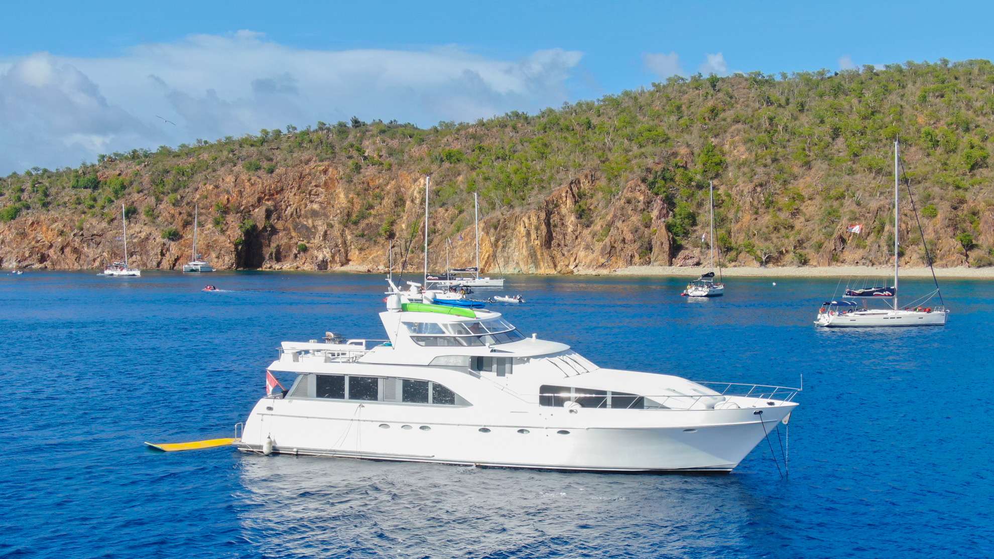 prime time - Superyacht charter British Virgin Island & Boat hire in Caribbean Virgin Islands 1