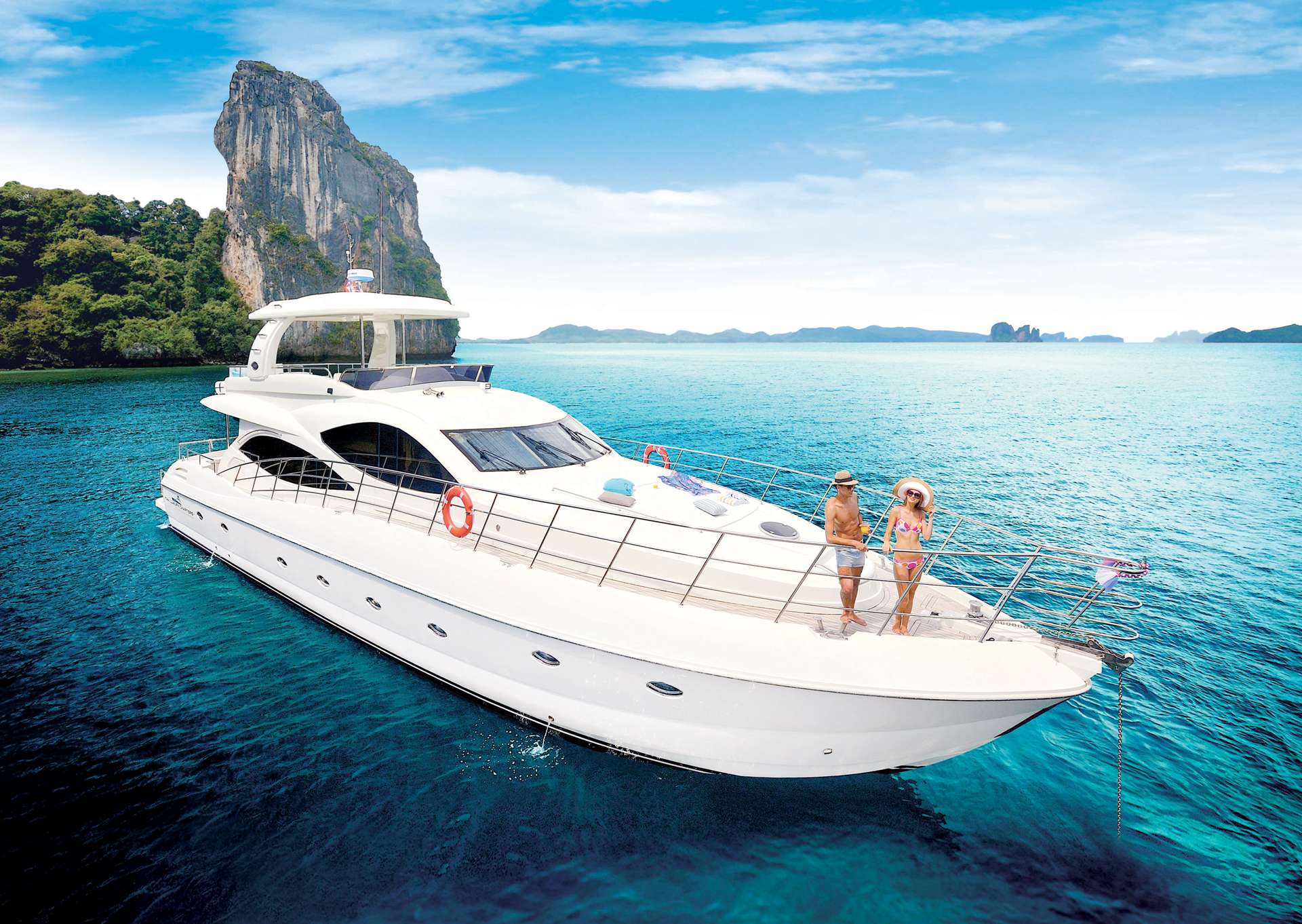 lady kathryn - Motor Boat Charter Thailand & Boat hire in SE Asia 1