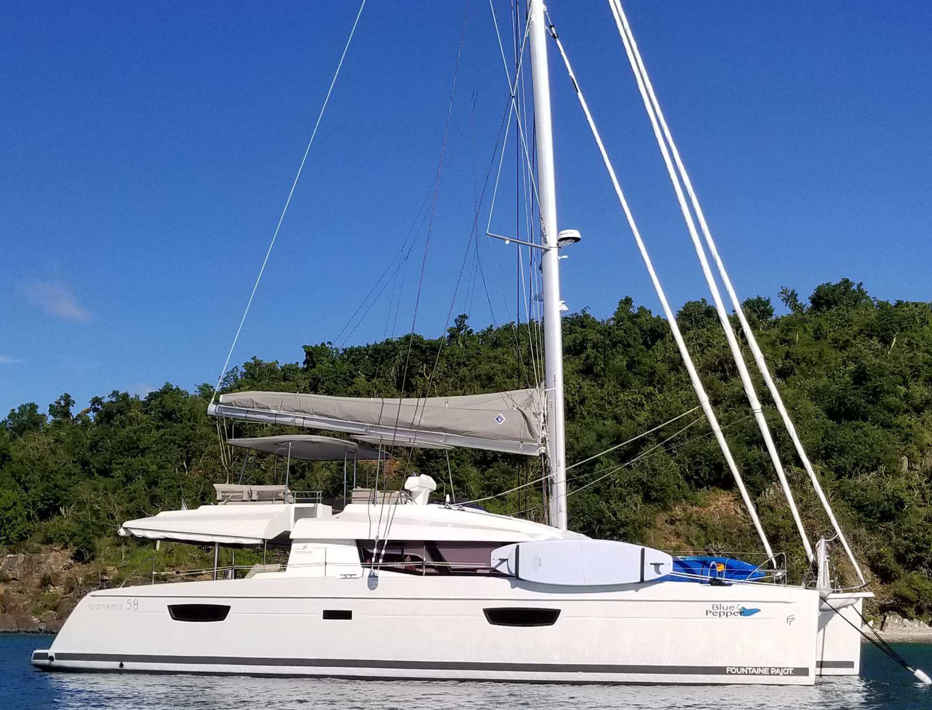 blue pepper - Catamaran Charter Miami & Boat hire in Summer: Bahamas, USA - Florida East Coast | Winter: Caribbean Virgin Islands (US/BVI), Caribbean Leewards, Caribbean Windwards 1