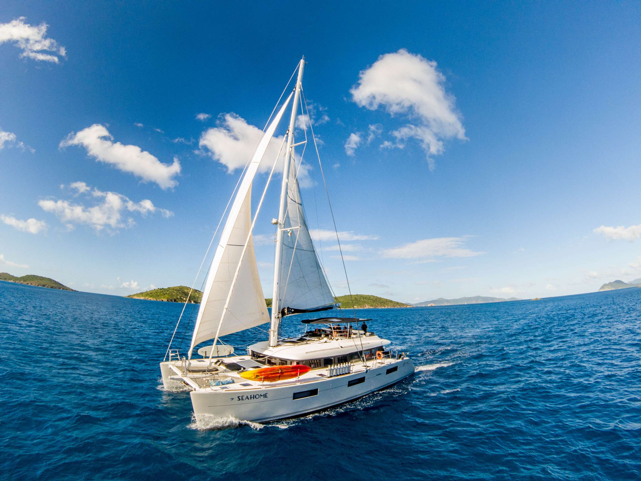 seahome - Catamaran Charter Miami & Boat hire in Summer: Bahamas, USA - Florida East Coast | Winter: Caribbean Virgin Islands (US/BVI), Caribbean Leewards, Caribbean Windwards 1