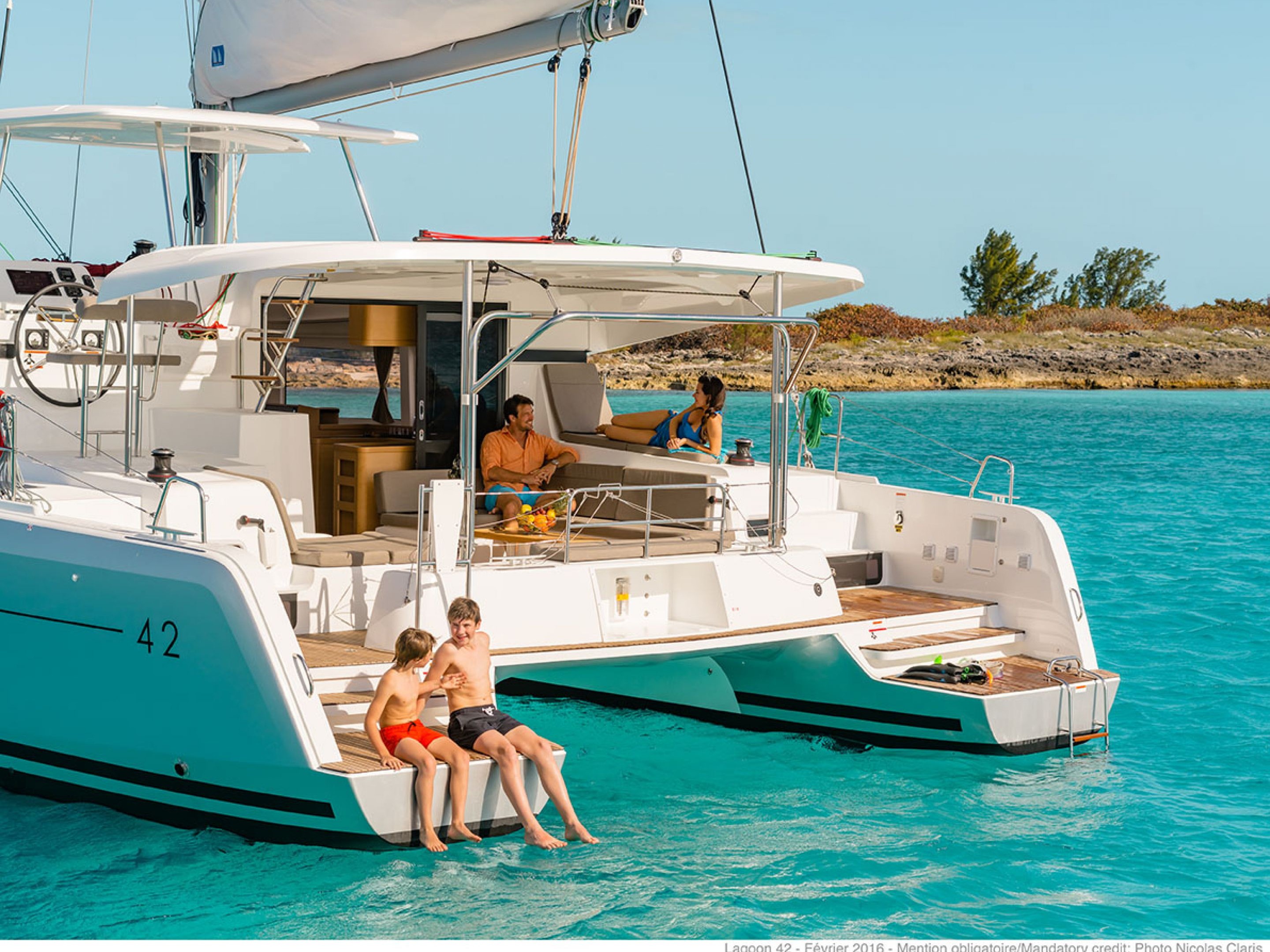 Lagoon 42 - Yacht Charter Martinique & Boat hire in Martinique Le Marin Marina du Marin 1