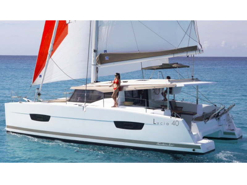 Lucia 40 - Catamaran Charter Seychelles & Boat hire in Seychelles Mahe, Victoria Eden Island Marina 1