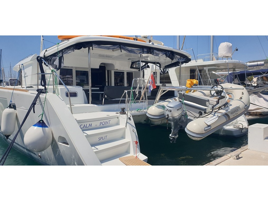 Lagoon 450 Fly - Catamaran charter Dubrovnik & Boat hire in Croatia Dubrovnik-Neretva Dubrovnik Komolac ACI Marina Dubrovnik 1
