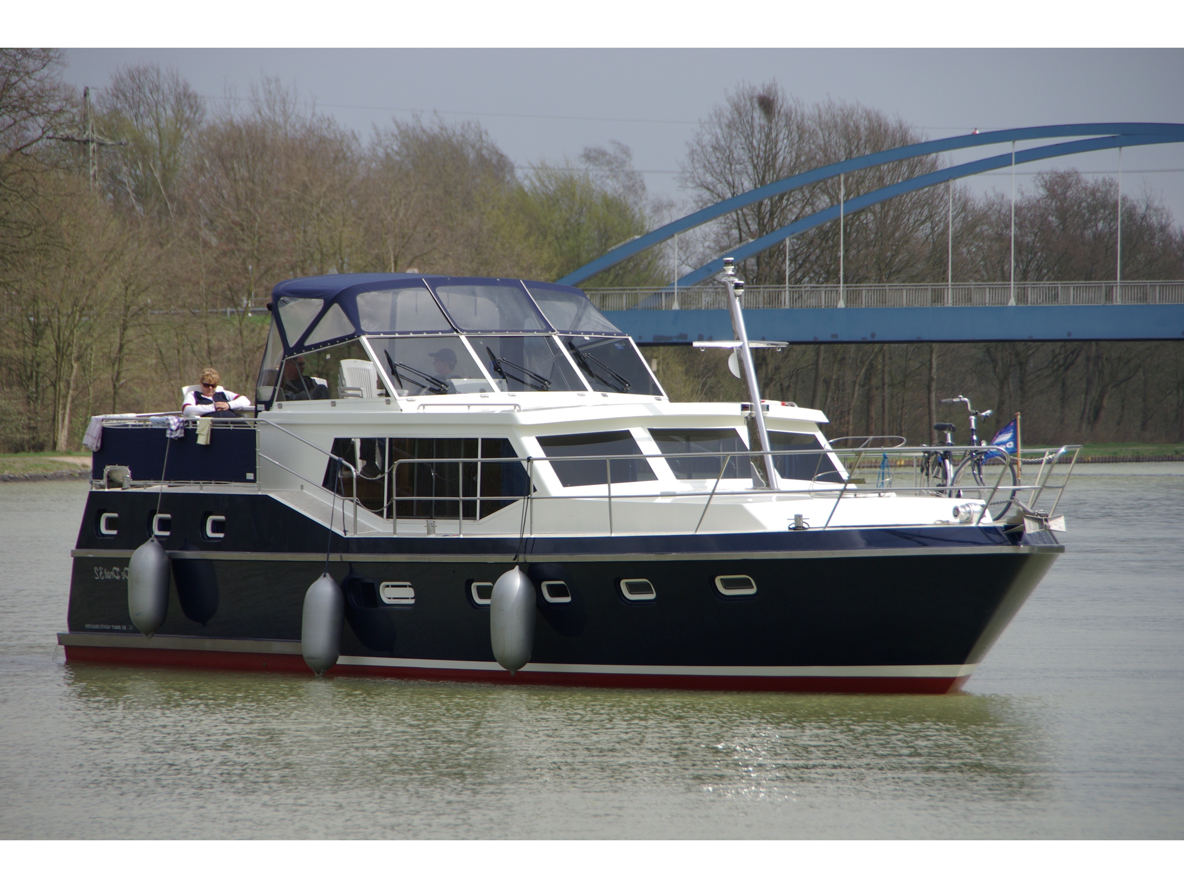De Drait Renal 45 - Yacht Charter Plaue & Boat hire in Germany Brandenburg an der Havel Marina Brandenburg-Plaue 2