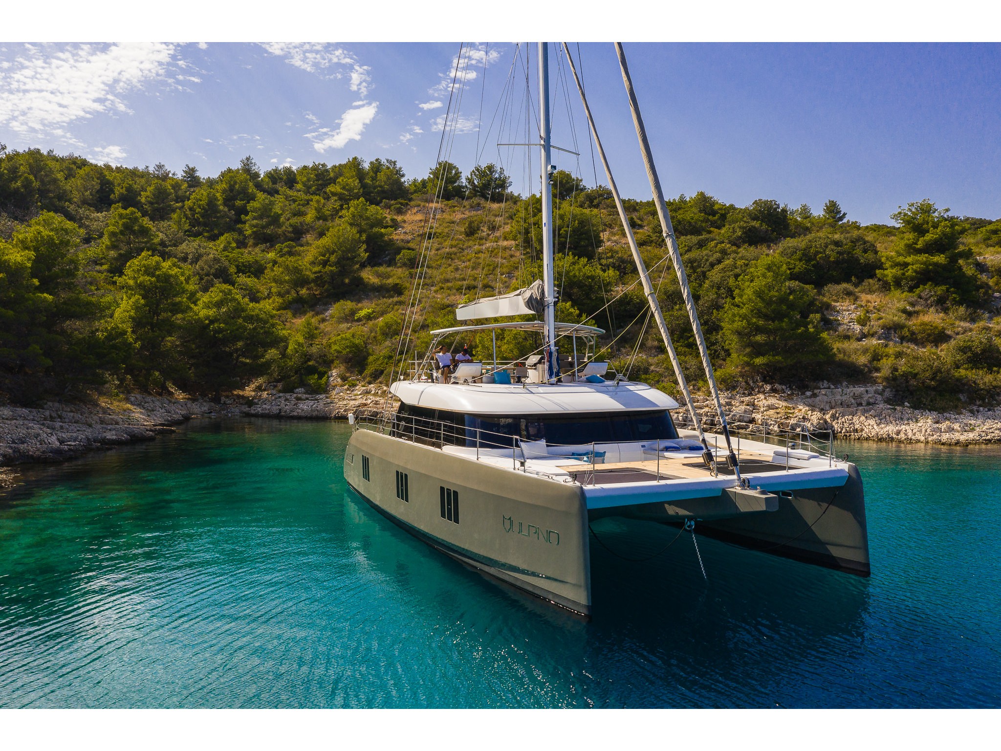 Sunreef 60 - Luxury Yacht Charter Croatia & Boat hire in Croatia Split-Dalmatia Split Kaštel Gomilica Marina Kaštela 2