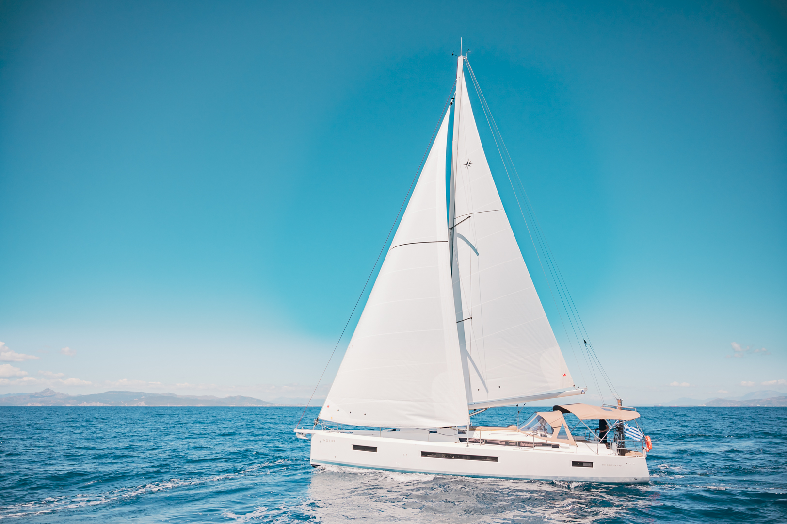Sun Odyssey 490 - Yacht Charter Lavrion & Boat hire in Greece Athens and Saronic Gulf Lavrion Lavrion Main Port 5