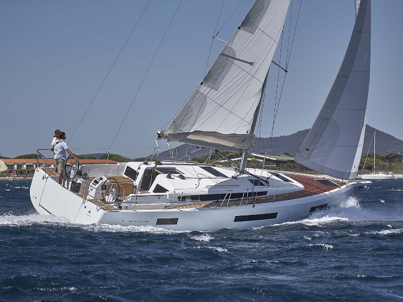 Sun Odyssey 440 - Yacht Charter Cyclades & Boat hire in Greece Cyclades Islands Paros Paros Piso Livadi Port 1