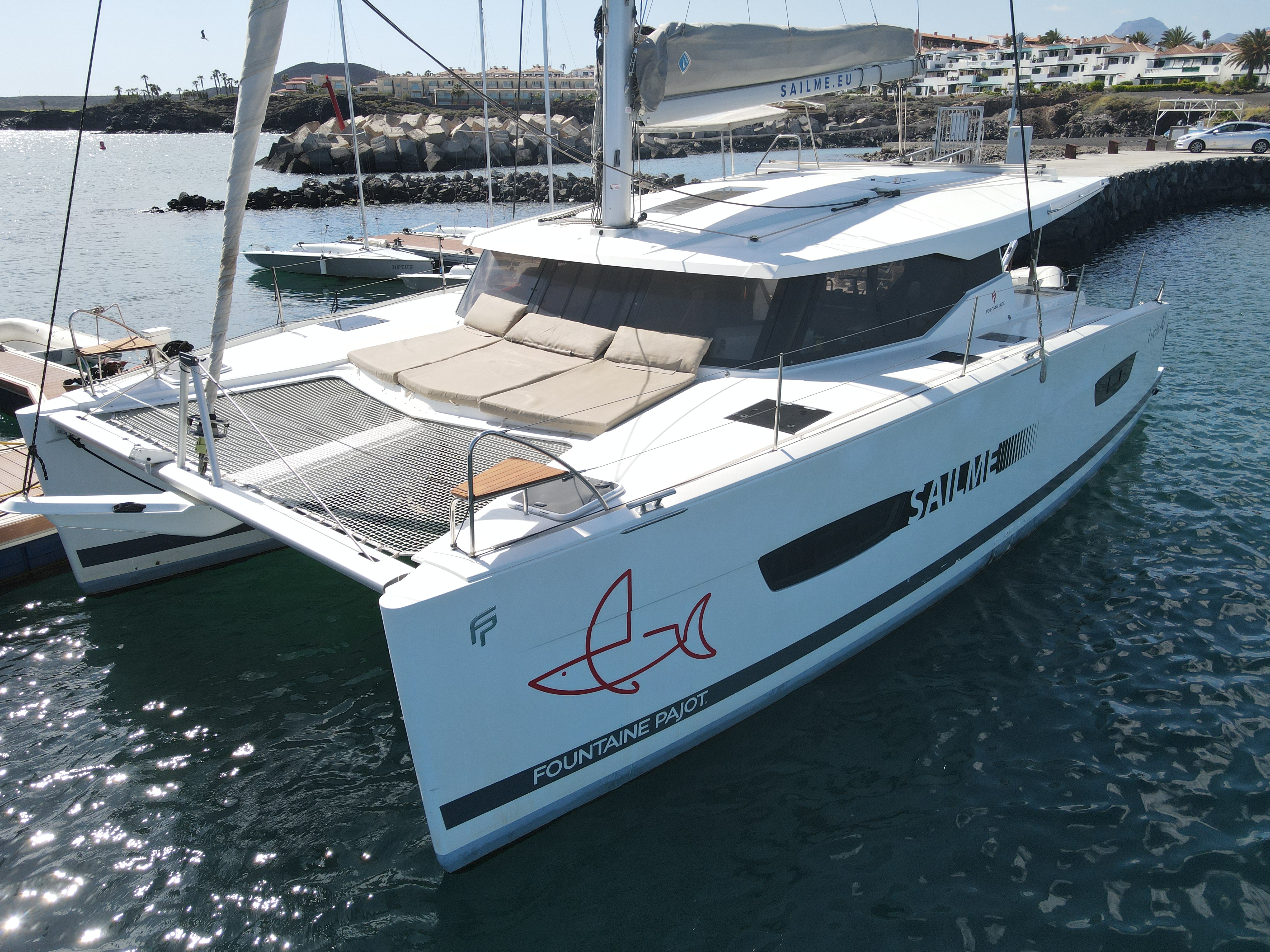 Lucia 40 - Yacht Charter Spain & Boat hire in Spain Balearic Islands Ibiza and Formentera Ibiza Ibiza Marina Port Ibiza 3