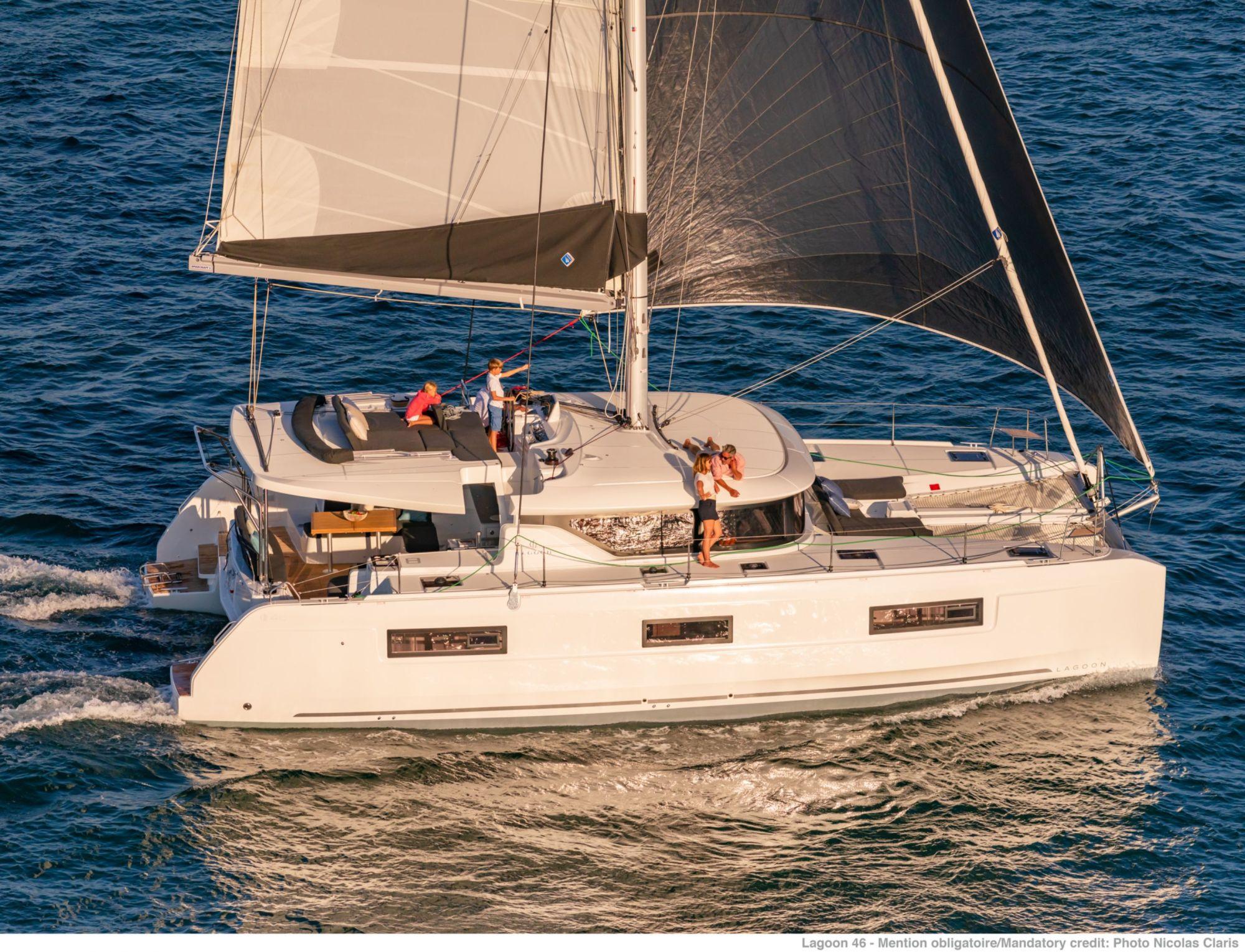 Lagoon 46  - Yacht Charter St Katherine's Docks & Boat hire in Greece Athens and Saronic Gulf Athens Alimos Alimos Marina 5