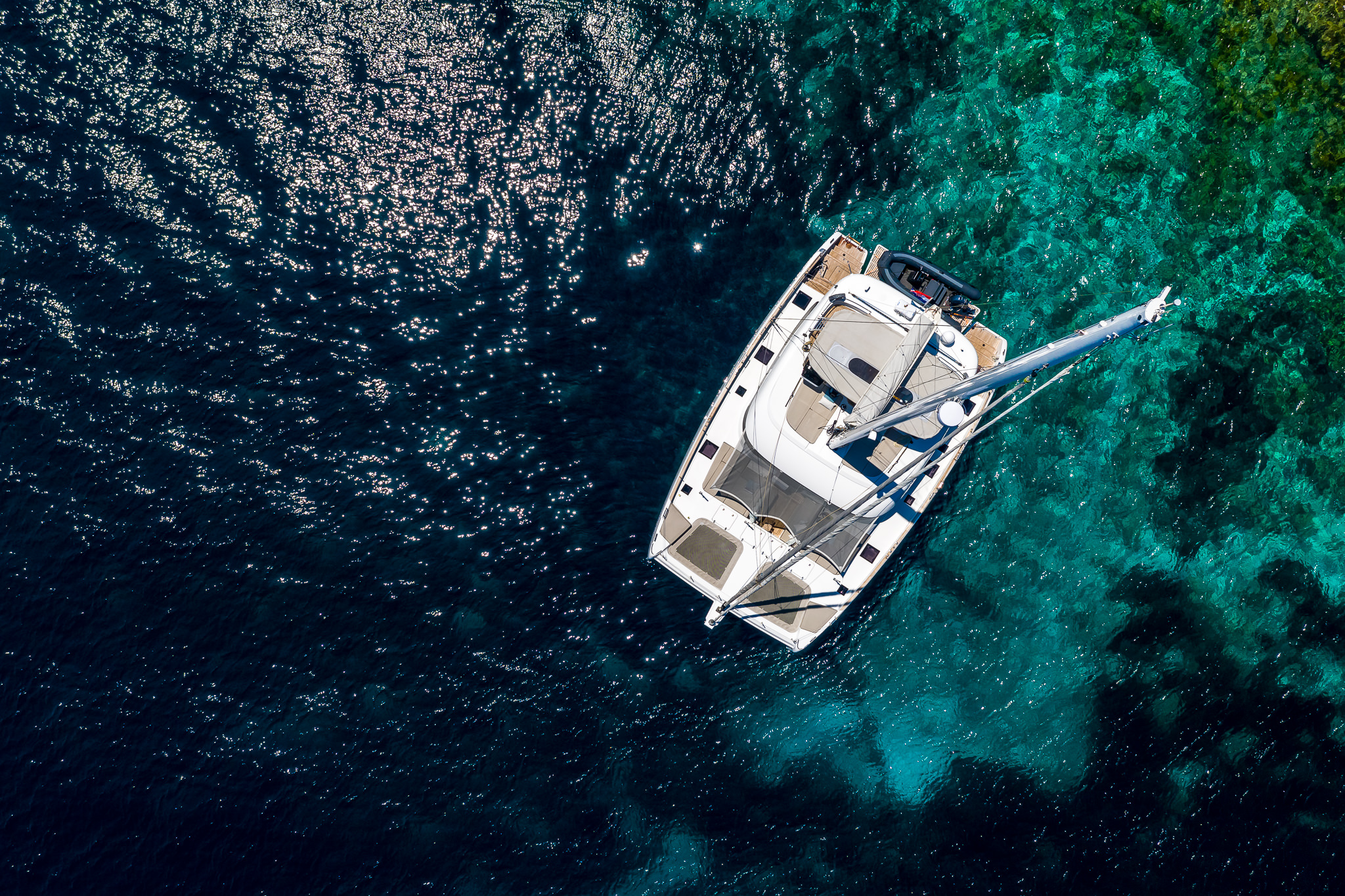 Sunreef 50 - Luxury Yacht Charter Croatia & Boat hire in Croatia Split-Dalmatia Split Kaštel Gomilica Marina Kaštela 6