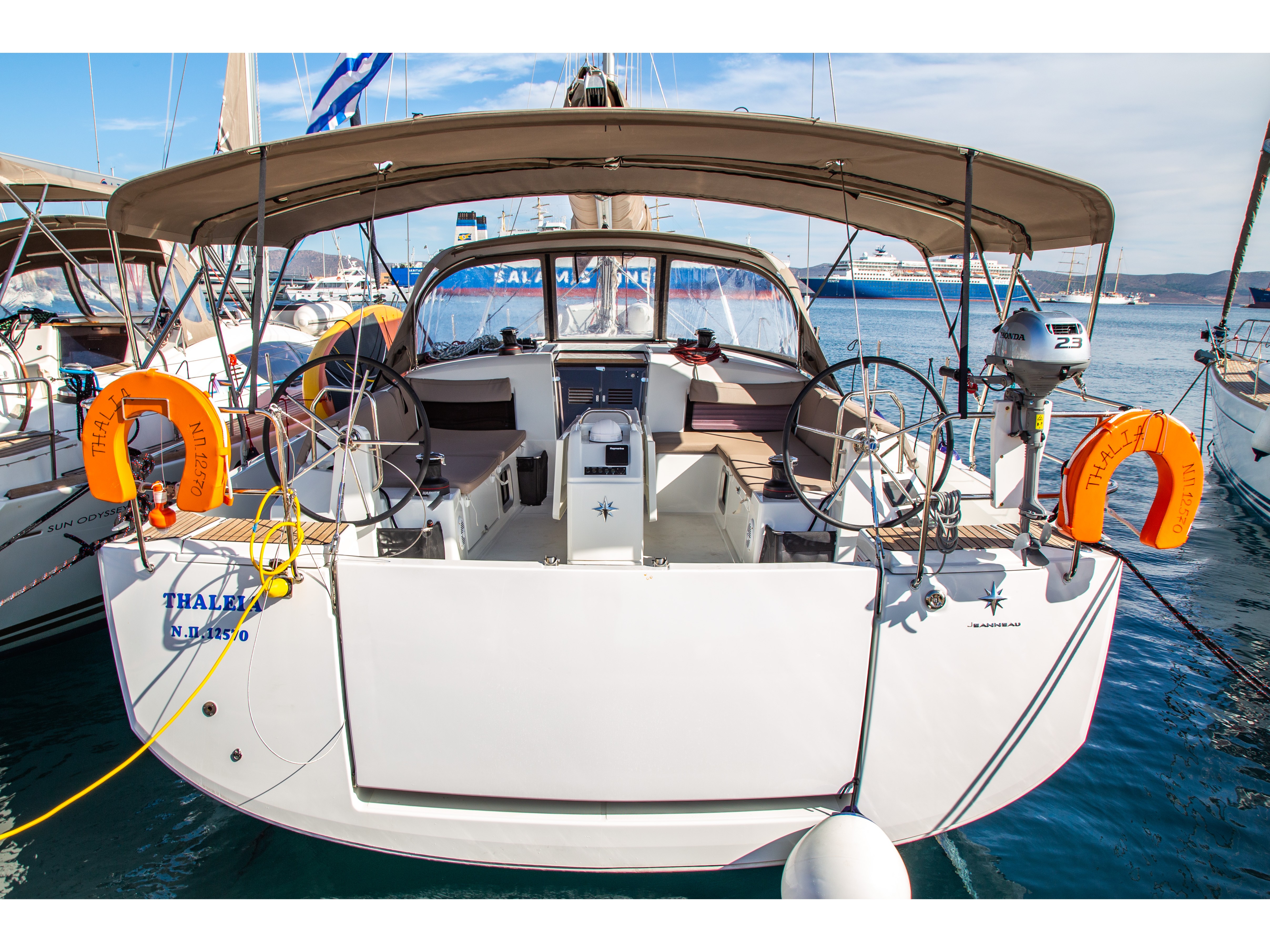 Sun Odyssey 490 - Catamaran Charter Pula & Boat hire in Greece Sporades Volos Volos 2