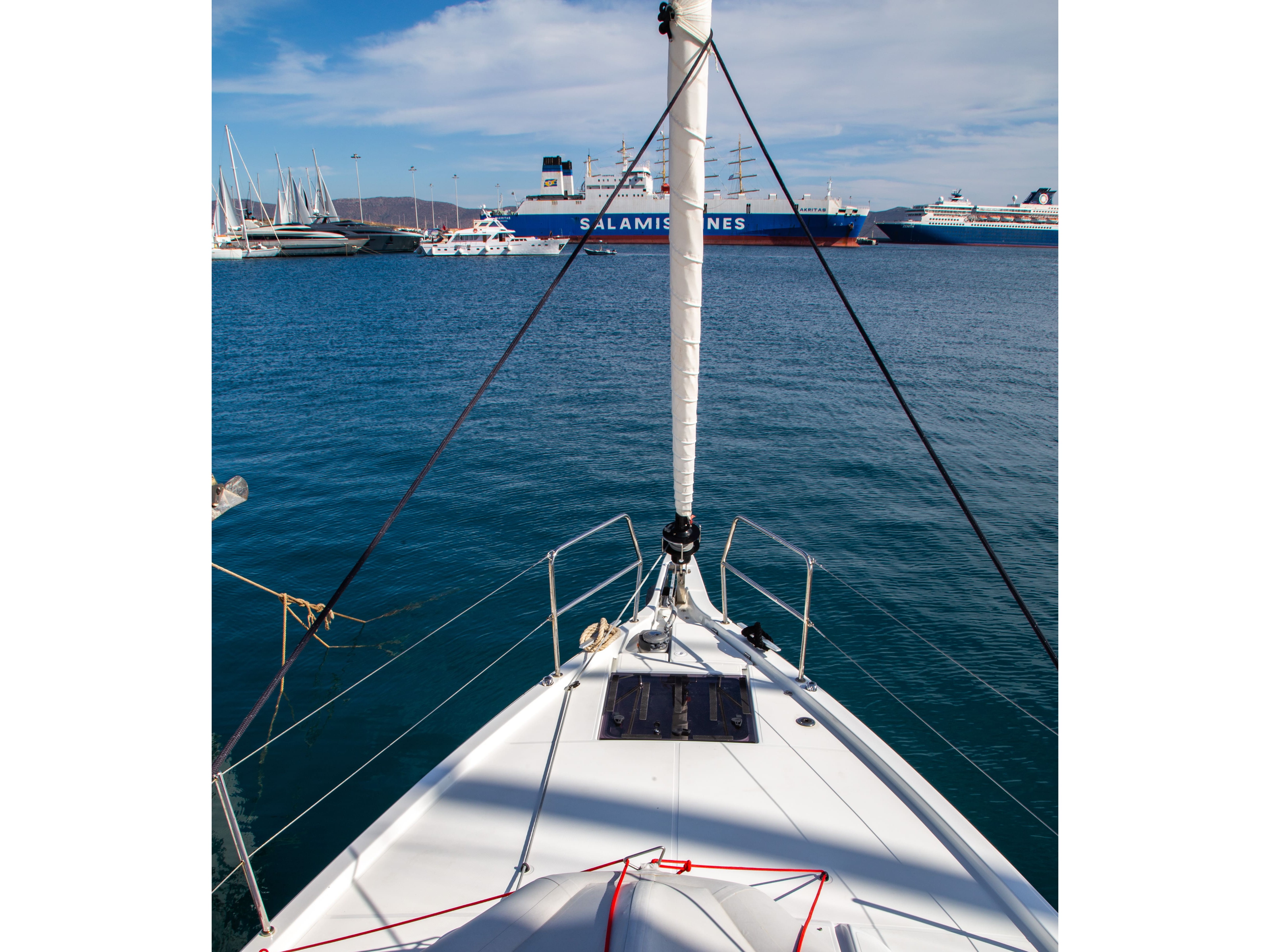 Sun Odyssey 490 - Yacht Charter St Katherine's Docks & Boat hire in Greece Ionian Sea South Ionian Lefkada Preveza Preveza Main Port 3