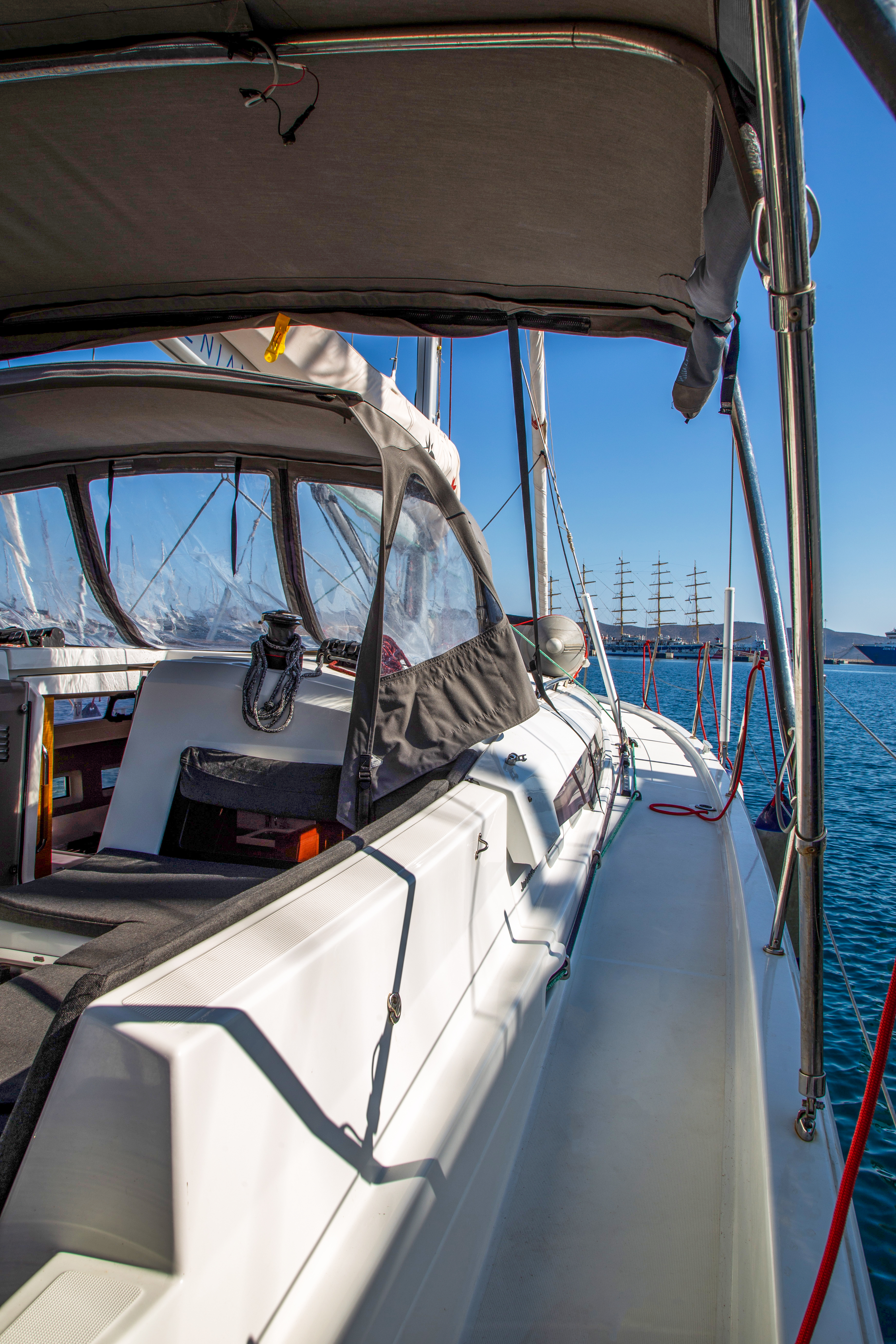 Sun Odyssey 440 - Yacht Charter Paros & Boat hire in Greece Cyclades Islands Paros Naoussa Naousa Marina 5