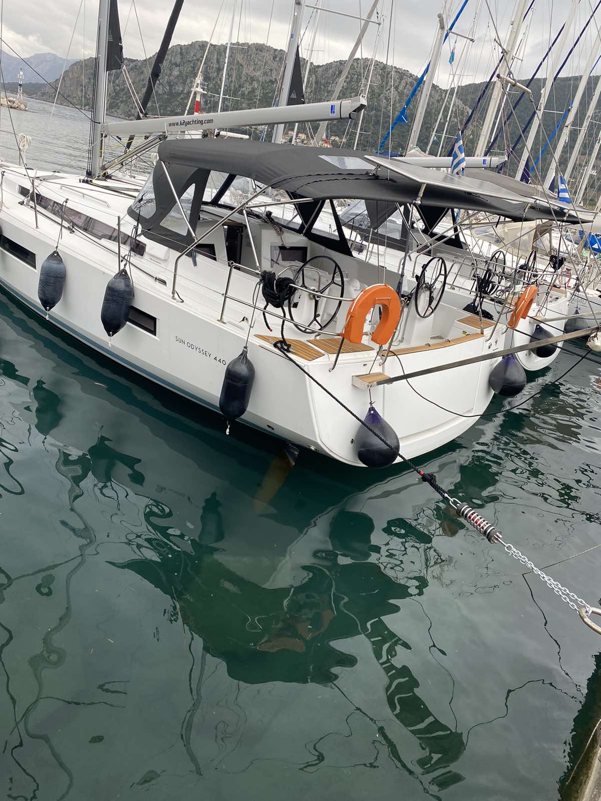 Sun Odyssey 440 - Yacht Charter Mykonos & Boat hire in Greece Cyclades Islands Mykonos Mykonos 4