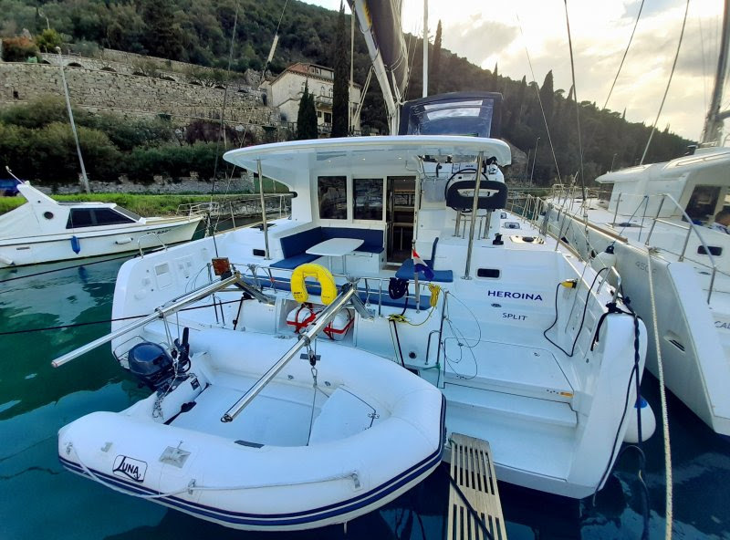 Lagoon 40 - Yacht Charter Komolac & Boat hire in Croatia Dubrovnik-Neretva Dubrovnik Komolac ACI Marina Dubrovnik 1