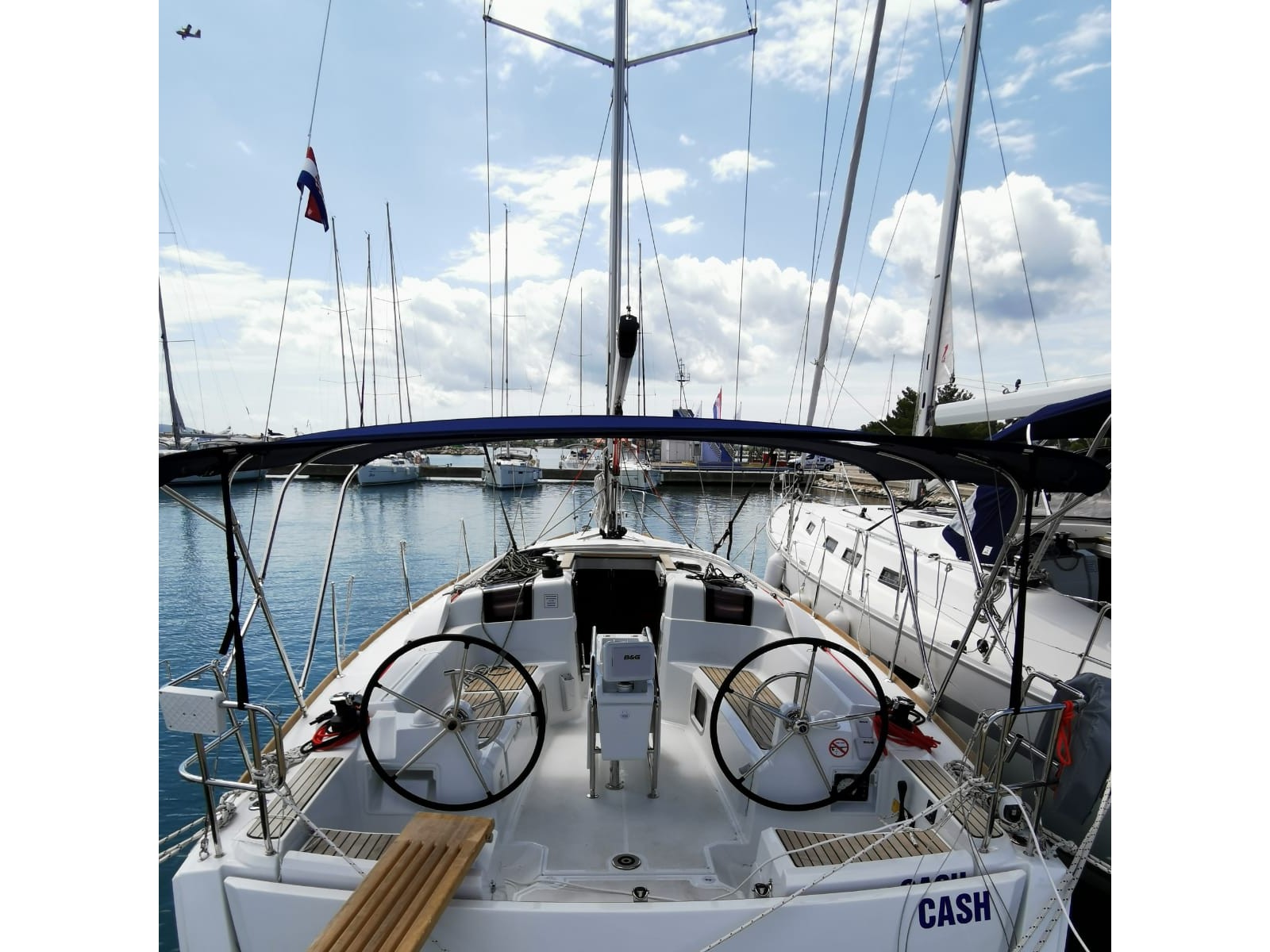 Sun Odyssey 389 - Yacht Charter Biograd na Moru & Boat hire in Croatia Zadar Biograd Drage Marina Drage 2