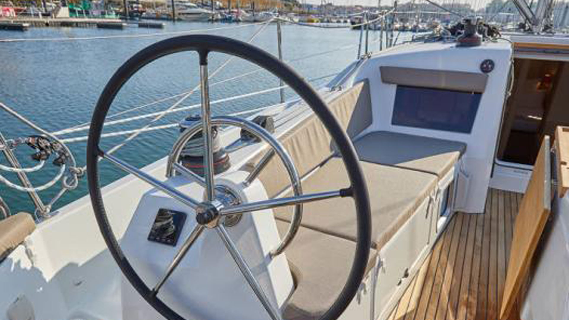 Sun Odyssey 410 - Yacht Charter Punat & Boat hire in Croatia Istria and Kvarner Gulf Krk Punat Marina Punat 4