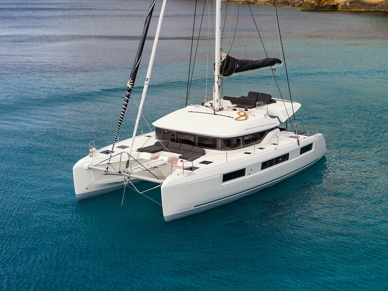 Lagoon 50 - Luxury yacht charter Grenada & Boat hire in Grenada St. George's Port Louis Marina 2