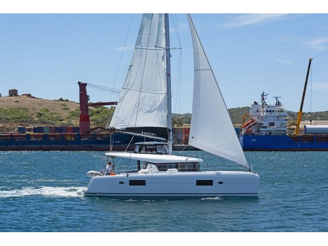 Lagoon 42 - Catamaran Charter worldwide & Boat hire in Greece Dodecanese Rhodes Rhodes Marina 3
