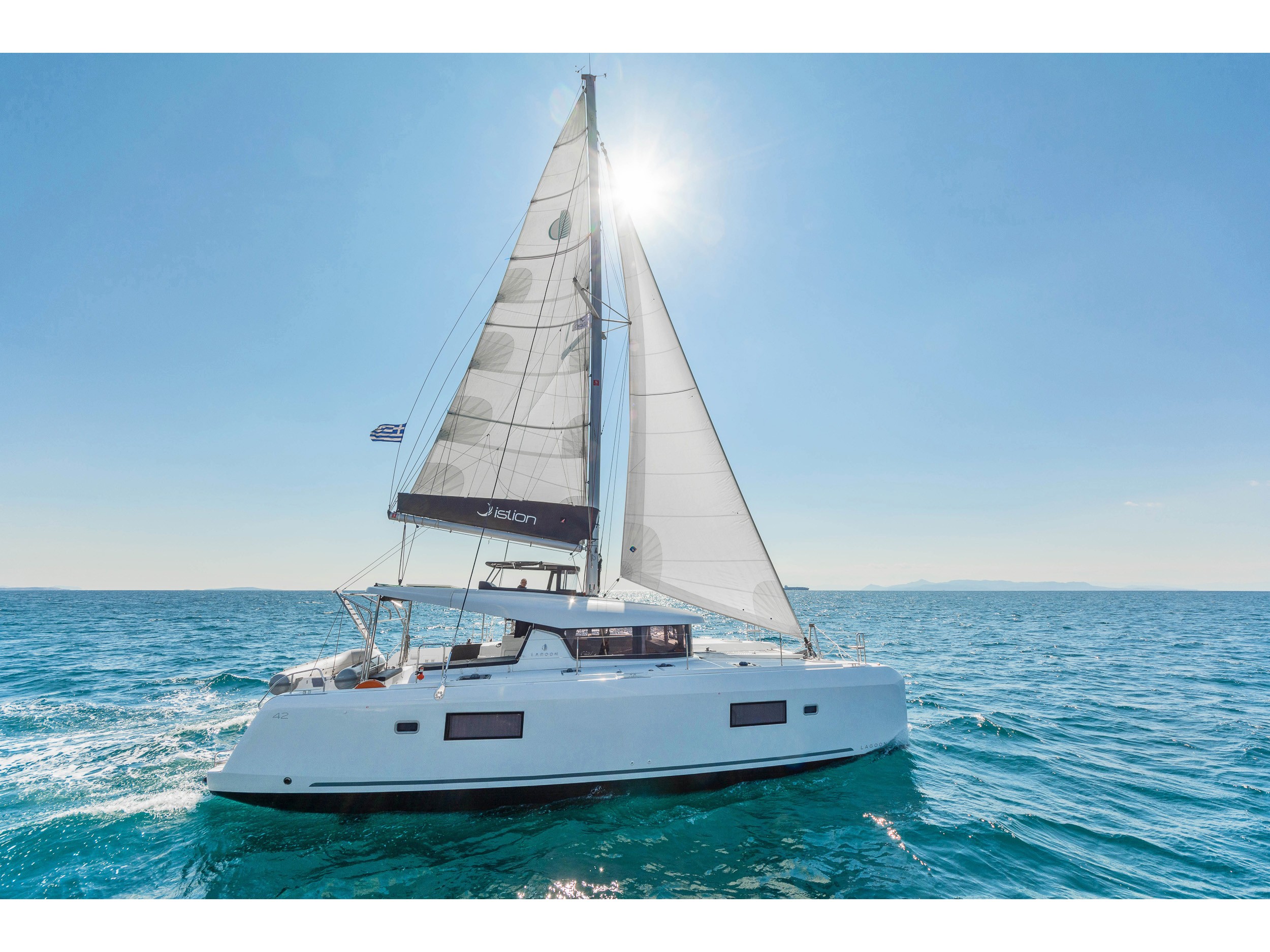 Lagoon 42 - Yacht Charter Rhodes & Boat hire in Greece Dodecanese Rhodes Rhodes Marina 4