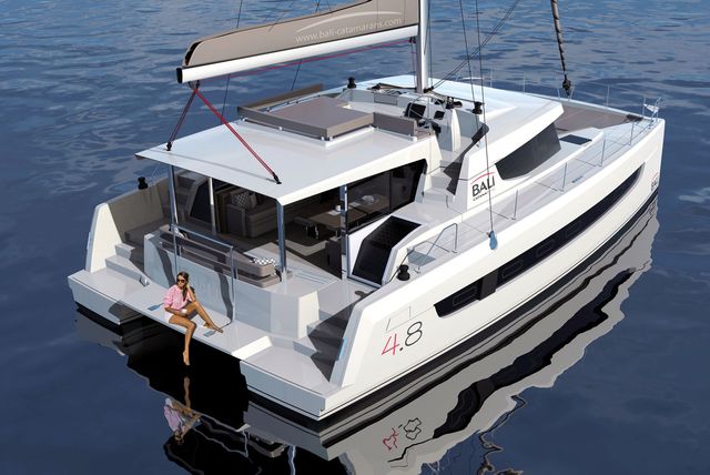 Bali 4.8  - Catamaran Charter Corfu & Boat hire in Greece Ionian Sea North Ionian Corfu Gouvia Marina Gouvia 3