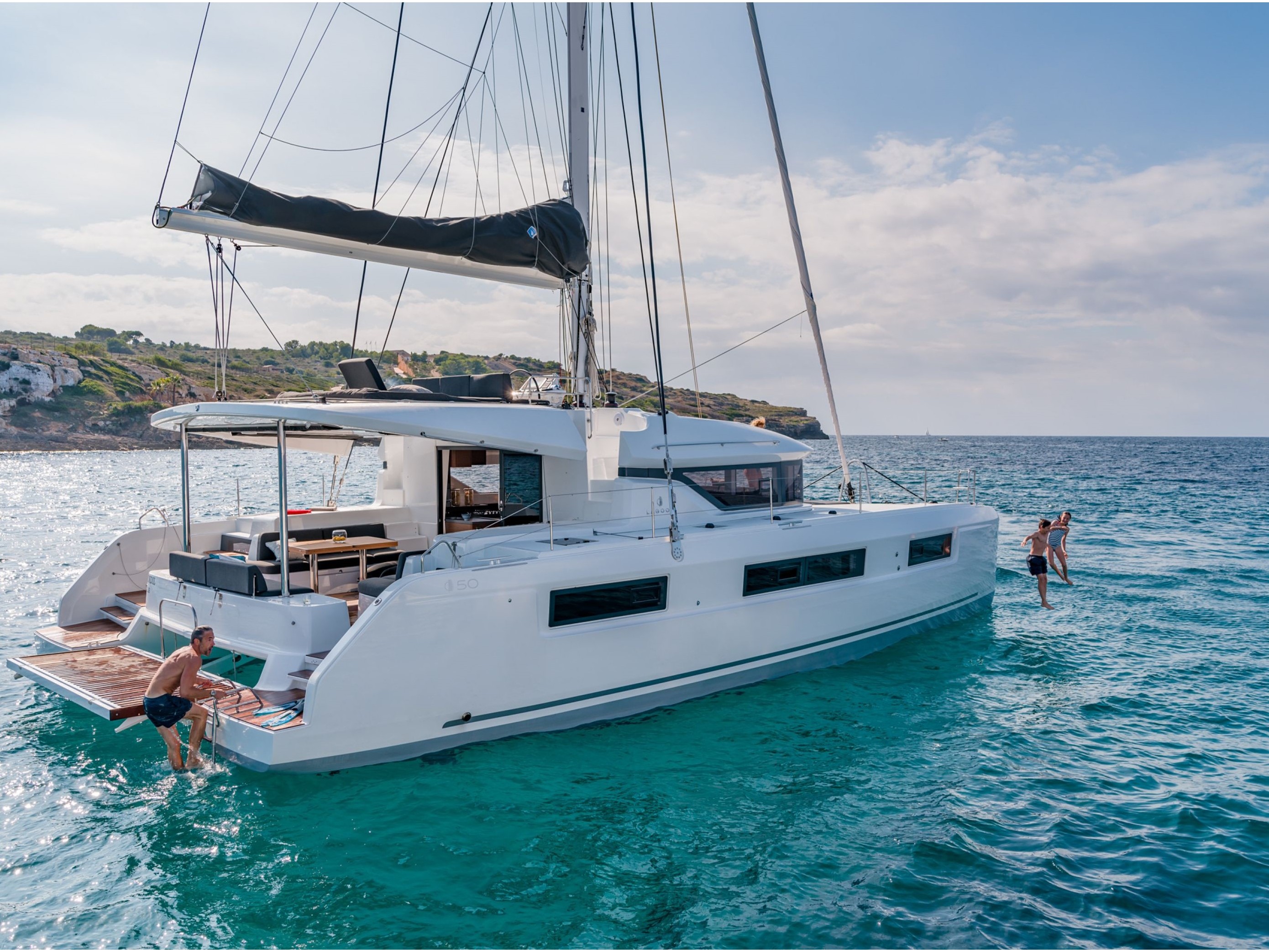 Lagoon 46  - Luxury yacht charter Greece & Boat hire in Greece Cyclades Islands Paros Paros Paros 2