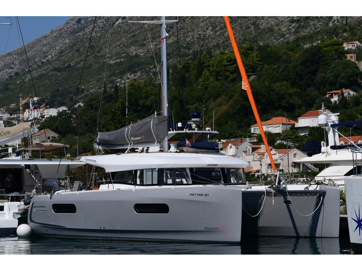 Excess 12 - Catamaran charter Dubrovnik & Boat hire in Croatia Dubrovnik-Neretva Dubrovnik Komolac ACI Marina Dubrovnik 2