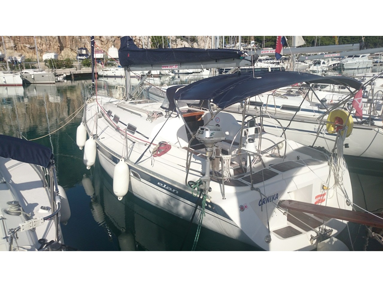 Elan 40 - Yacht Charter Murter & Boat hire in Croatia Kornati Islands Murter Betina Marina Betina 2