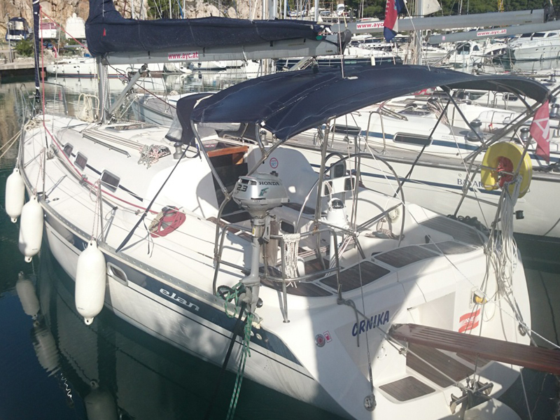 Elan 40 - Yacht Charter Murter & Boat hire in Croatia Kornati Islands Murter Betina Marina Betina 3