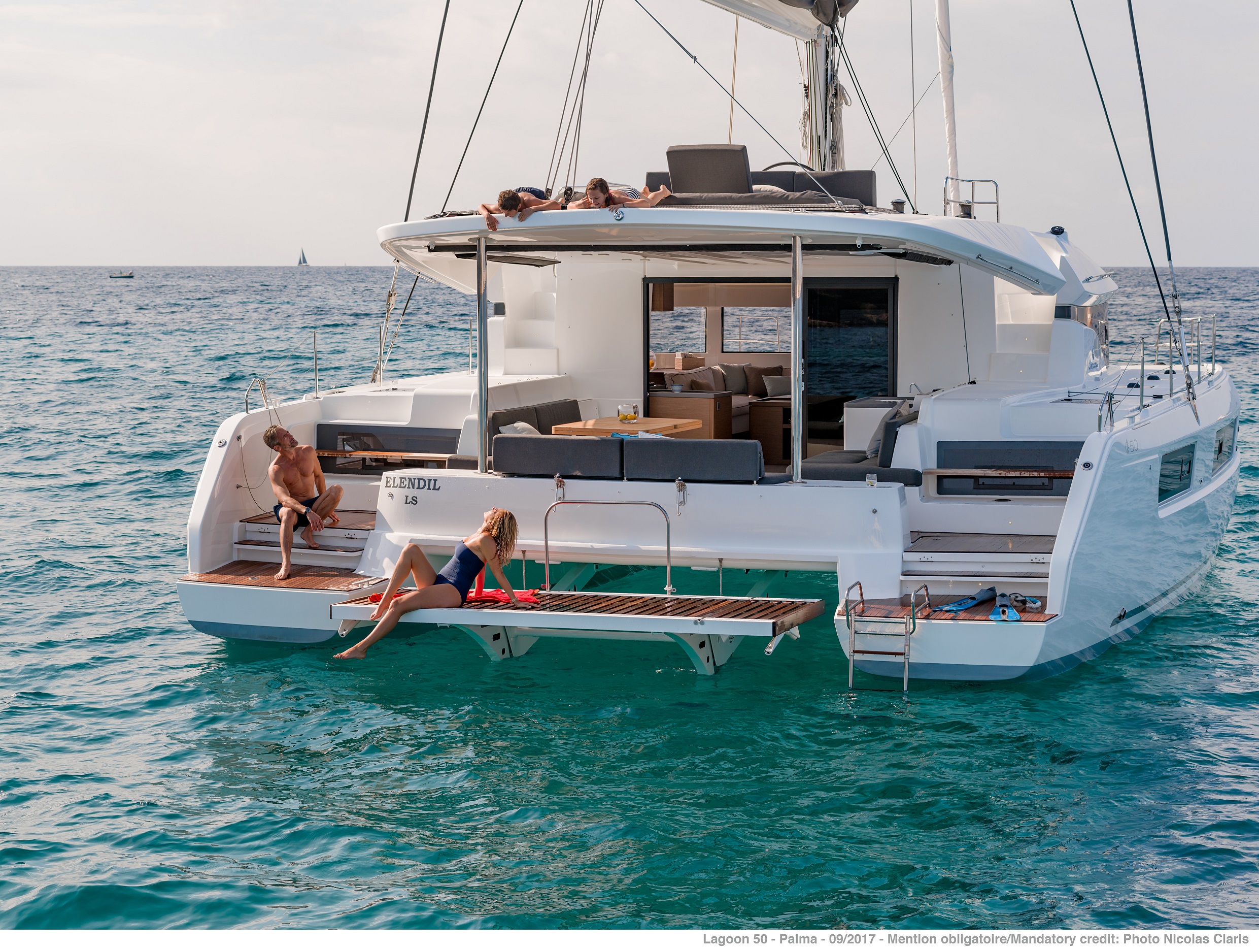 Lagoon 50 - Luxury Yacht Charter Croatia & Boat hire in Croatia Split-Dalmatia Split Split Marina Nava 1
