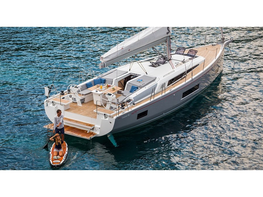 Oceanis 46.1 - Yacht Charter Capo d'Orlando & Boat hire in Italy Sicily Aeolian Islands Capo d'Orlando Capo d'Orlando Marina 1