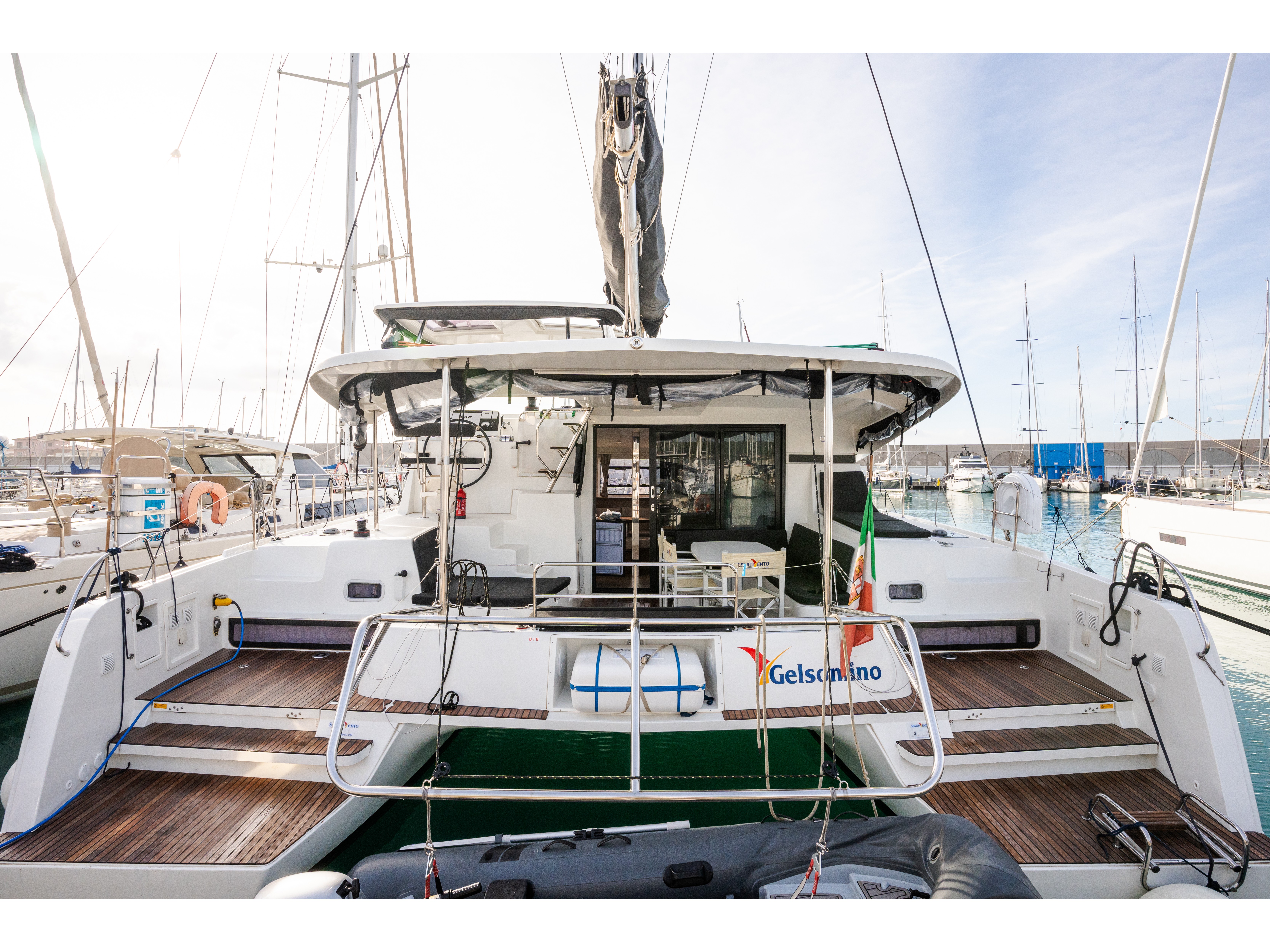 Lagoon 42 - Catamaran Charter Italy & Boat hire in Italy Tuscany Castiglioncello Marina Cala de' Medici 2