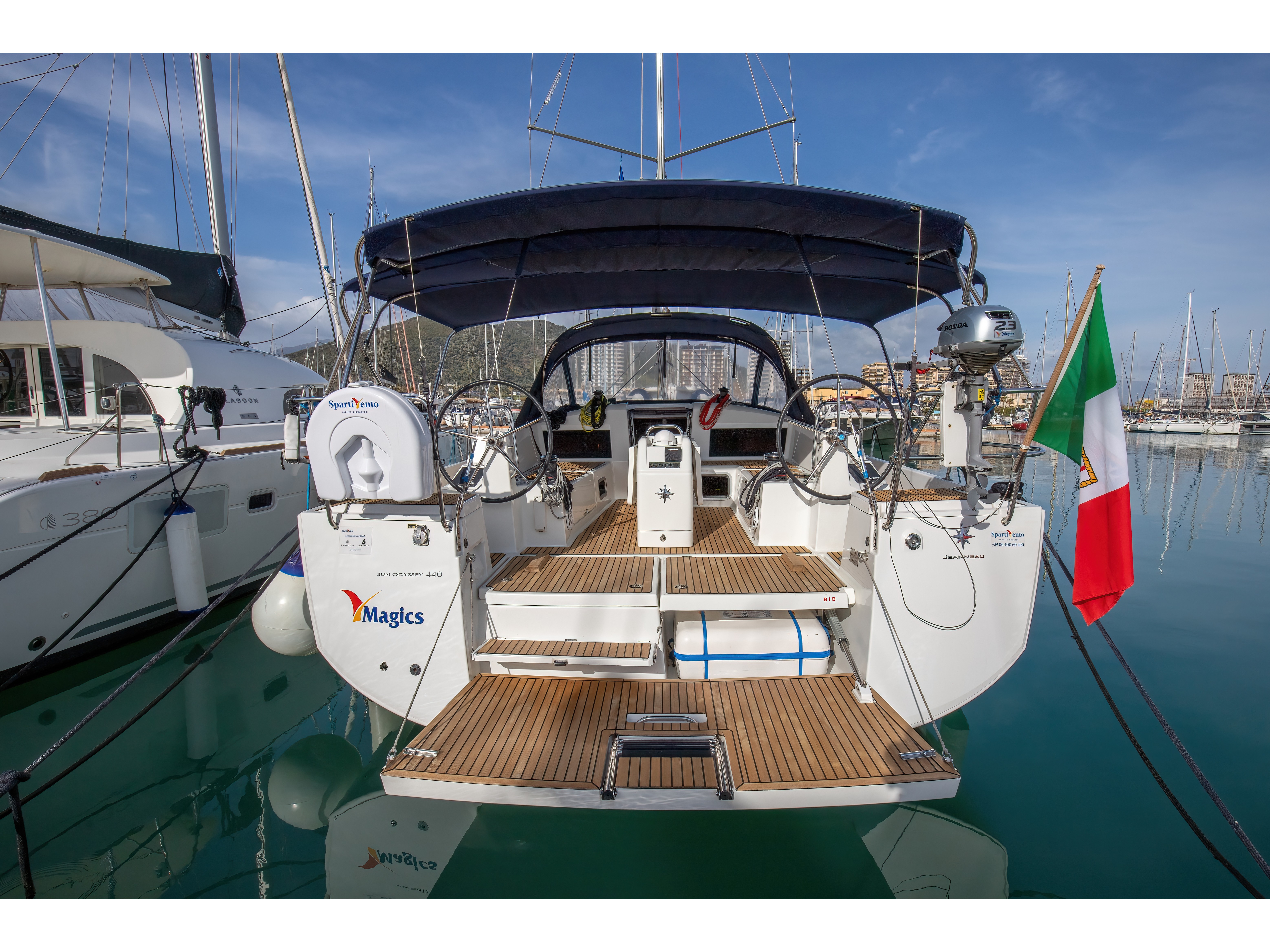 Sun Odyssey 440 - Yacht Charter Salerno & Boat hire in Italy Campania Salerno Province Salerno Marina d'Arechi 2