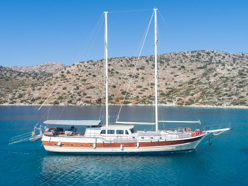 Gulet - Motor Boat Charter Turkey & Boat hire in Turkey Turkish Riviera Carian Coast Marmaris Netsel Marina 1
