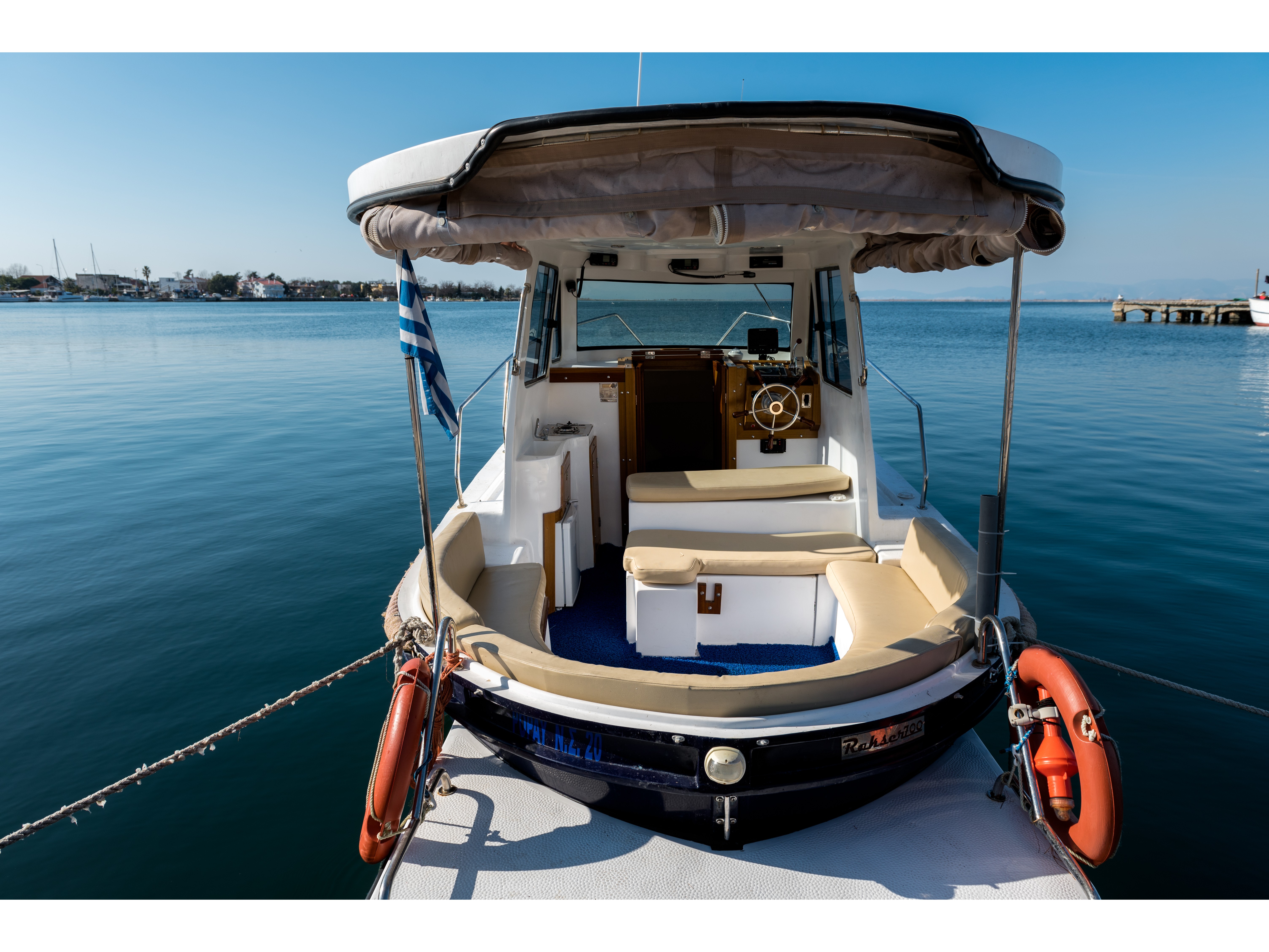Rasker Sloop 7.1 - Motor Boat Charter Greece & Boat hire in Greece Northern Greece Kavala Keramoti Keramoti Marina 1