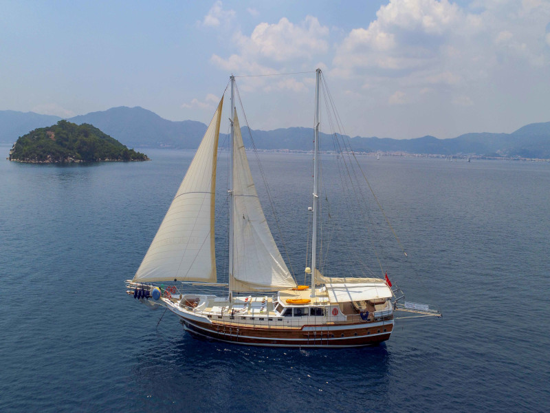 Gulet - Location de Goélette dans le Monde Entier & Boat hire in Turkey Turkish Riviera Carian Coast Marmaris Netsel Marina 1