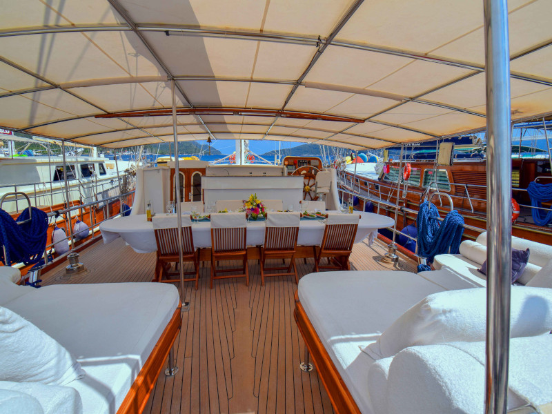Gulet - Superyacht charter worldwide & Boat hire in Turkey Turkish Riviera Carian Coast Marmaris Netsel Marina 6