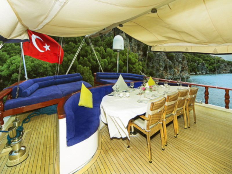 Gulet - Superyacht charter Saint Lucia & Boat hire in Turkey Turkish Riviera Carian Coast Marmaris Netsel Marina 5