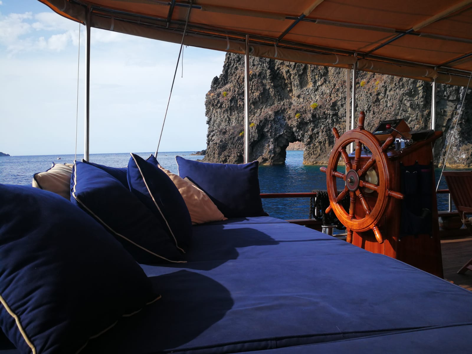 Gulet - Motor Boat Charter Sicily & Boat hire in Italy Sicily Aeolian Islands Lipari Lipari 6