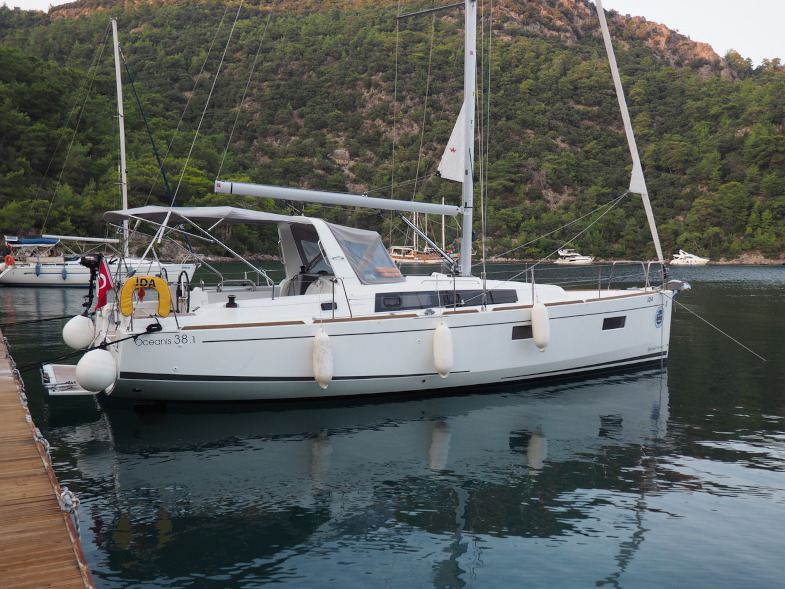 Oceanis 38.1 - Yacht Charter Adaköy & Boat hire in Turkey Turkish Riviera Carian Coast Marmaris Adaköy Marina 2