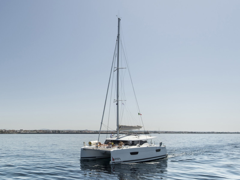 Astréa 42 - Yacht Charter Marsala & Boat hire in Italy Sicily Aegadian Islands Marsala Marsala Marina 1