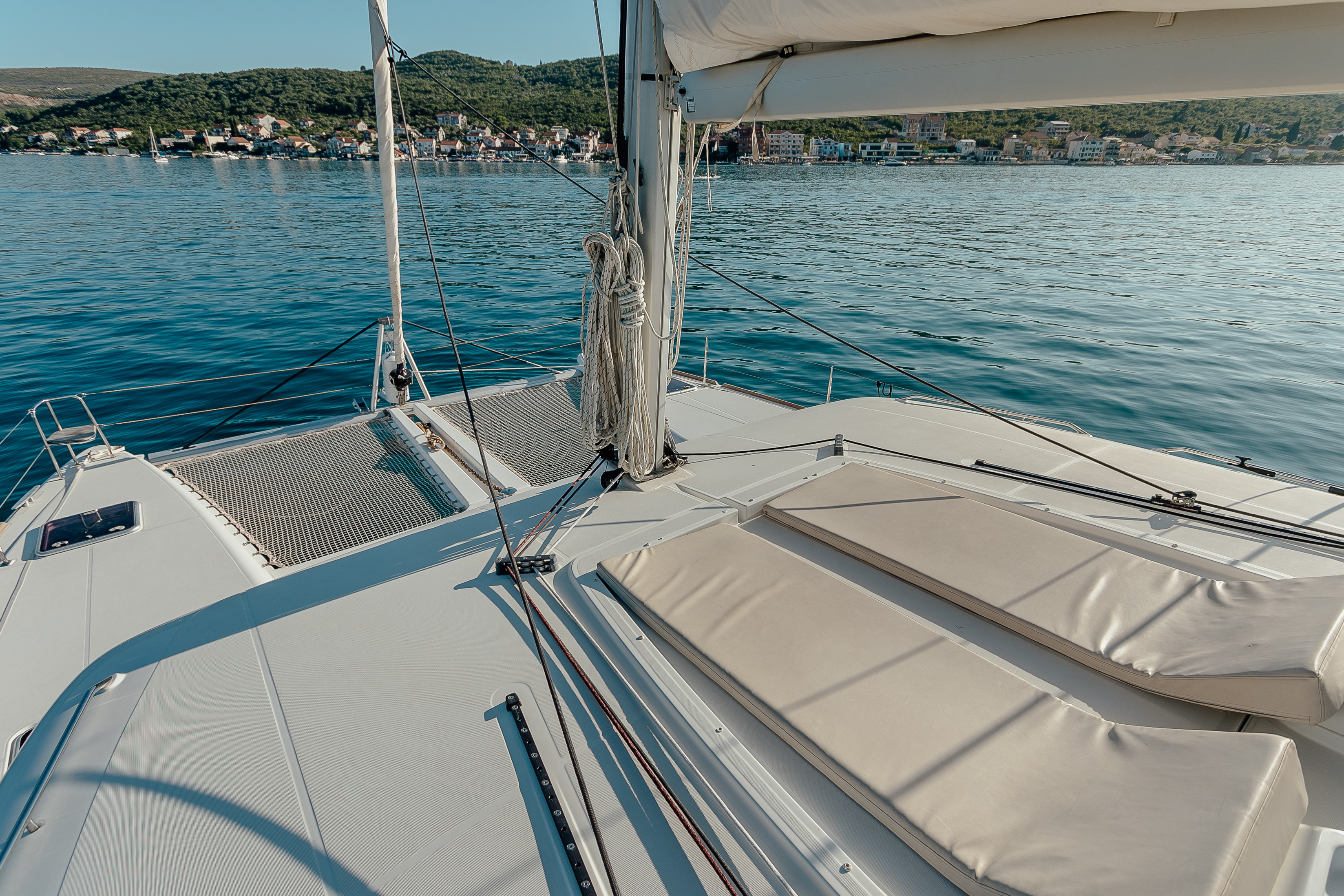 Lagoon 450 - Yacht Charter Tivat & Boat hire in Montenegro Bay of Kotor Tivat Marina Solila 5