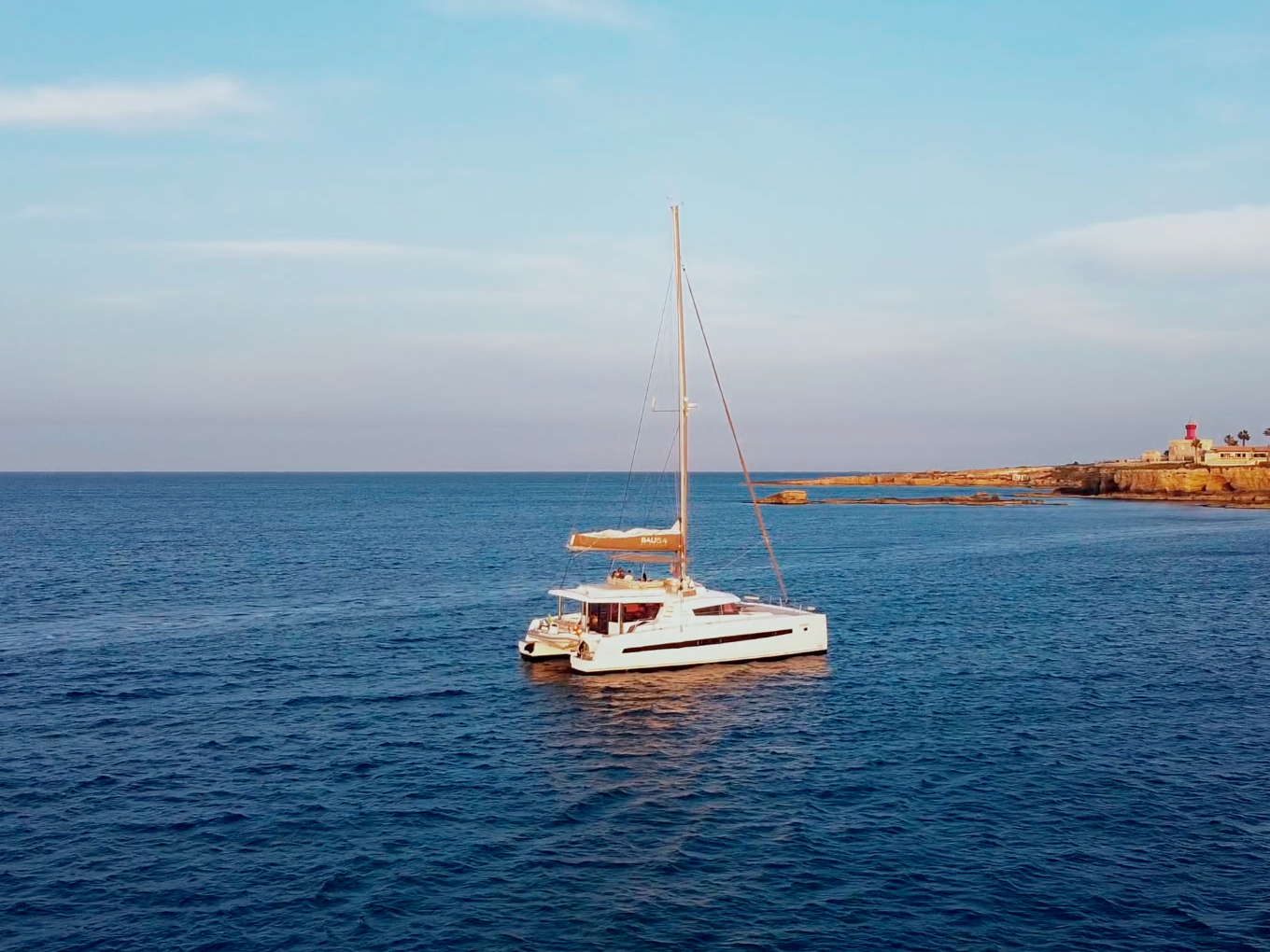 Bali 5.4 - Catamaran Charter Sicily & Boat hire in Italy Sicily Aeolian Islands Capo d'Orlando Capo d'Orlando Marina 2